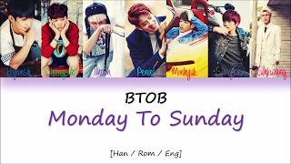 Watch Btob Monday To Sunday video