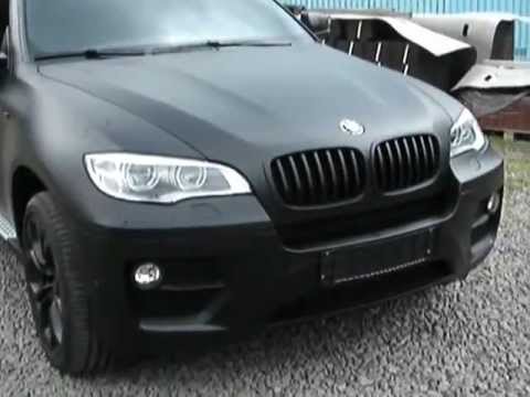 BMW X6-Черный мат Hexis