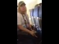 Woman Smokes On A Plane