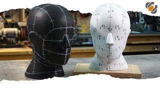 Head Formhelmet Stand - Digital Pattern For Eva Foam