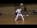 Kata HAMAHIGA NO TONFA - Demonstration at Okinawa World Karatedo Tournament 2009