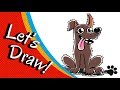 How to draw dog Dante from Coco Step by Step | CUTE AND EASY | Easy Drawings for Kids