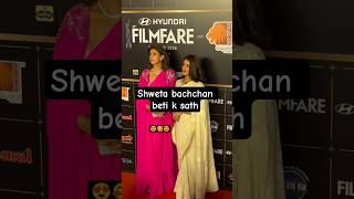 Shweta Bachchan With Daughter Navya Naveli At The Filmfare Awards 2025