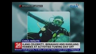 Ilang celebrity, ibinahagi ang kanilang hobbies at activities tuwing day off Ilang celebrity, ibinahagi ang kanilang hobbies at activities tuwing day off
