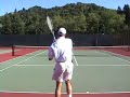 Tennis Singles Strategy - The "Vertical" Attack