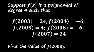 SMO Open 2008 Q22: Solving a Degree 4 Polynomial Problem Using Three Powerful Methods