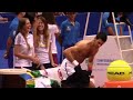 Novak Djokovic gets Massage by modelos
