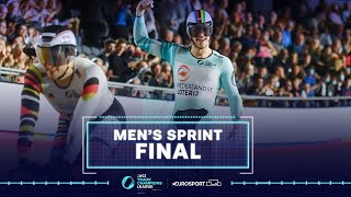 The GOAT Harrie Lavreysen wins Sprint final | UCI Track Champions League - Round 4