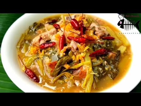 985 จอผักกาดบ้านเฮา ดูกหมูเยอะๆ ลำขนาด Northern Style Chinese Cabbage Soup