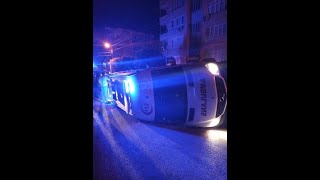 İskenderunda Hasta Almaya Giden Ambulans Devrildi 21 Eylül 2020 8Gunhaber 1
