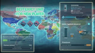 Supremacy World War 3 - Best Early Unit For Start 2025