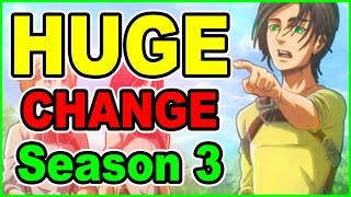 BEAST TITAN ARC OFFICIALLY CONFIRMED! HUGE CHANGES for Attack on Titan Season 3 Episode 1 Review