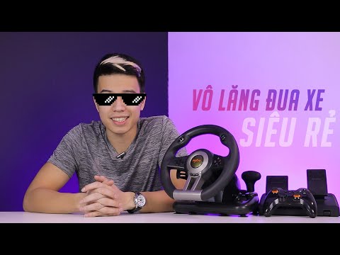 Vô lăng đua xe ngon bổ rẻ | PXN V3II Pro