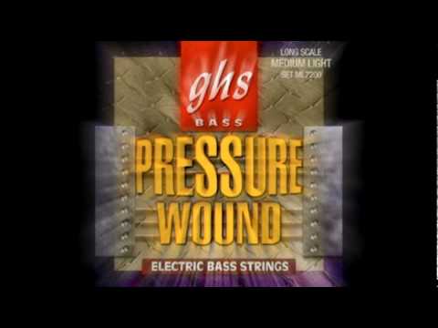 GHS Pressurewound Bass Strings