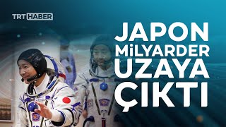 Japon milyarder Maezawa ile asistanı uzaya gönderildi
