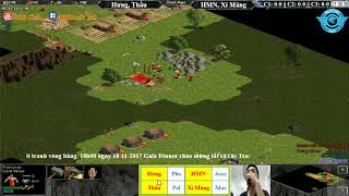 AoE 22 Random Hưng Nhổn, Thầu vs Xi Măng, Hoàng Mai Nhi ngày 14-11-2017