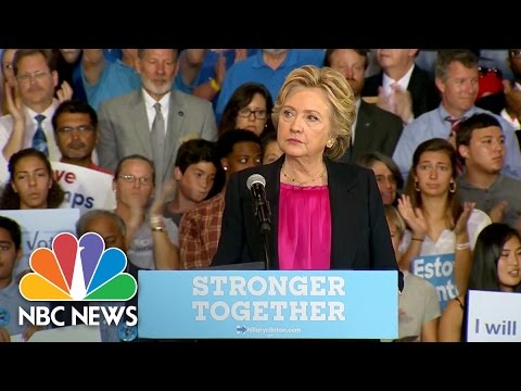 Day After Debate, Hillary Clinton Takes Jabs At Donald Trump | NBC News