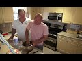 Griddle Master Video #1013 - Hamburger-Frys-Mushrooms on a Griddle Top
