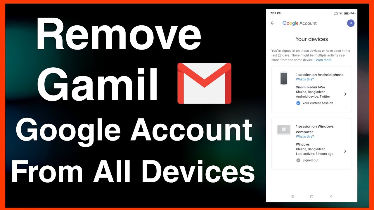 How To Remove Google Account From All Devices | How to How To Remove Google Account From All Devices | How to
