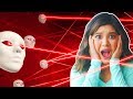 EXPLORING HACKER SECRET HIDEOUT Laser Escape Room in Real Life (solving PLAGUE lie detector riddles)