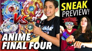 Anime Battle! Beyblade Burst Show FINAL 4 PLUS Fake Blader OFFICIAL TRAILER! ??????????