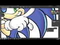 Speed art : Sonic Illustration - 25 likes ?