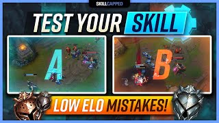 LOW ELO MISTAKES: Test Your Mid Lane Skills! - Mid Lane Guide