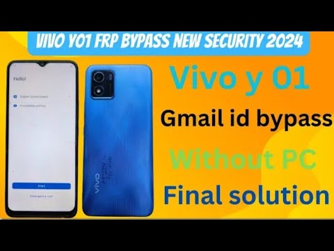 Vivo Y01 Frp Bypass/Unlock Without PC Reset Option Not Vivo Y01 Frp Bypass/Unlock Without PC Reset Option Not