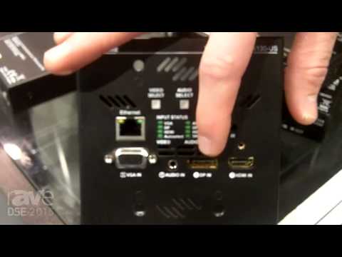 DSE 2015: Lightware USA Showcases MX Series Product Line, Such as HDBaseT Wall Plate Transmitter