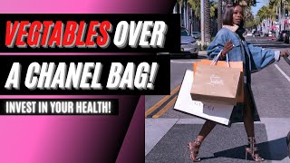 Vegetables Over A Chanel Bag!