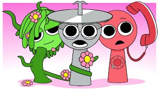 Sprunki Oc Tele And Lily Incredibox Compilation