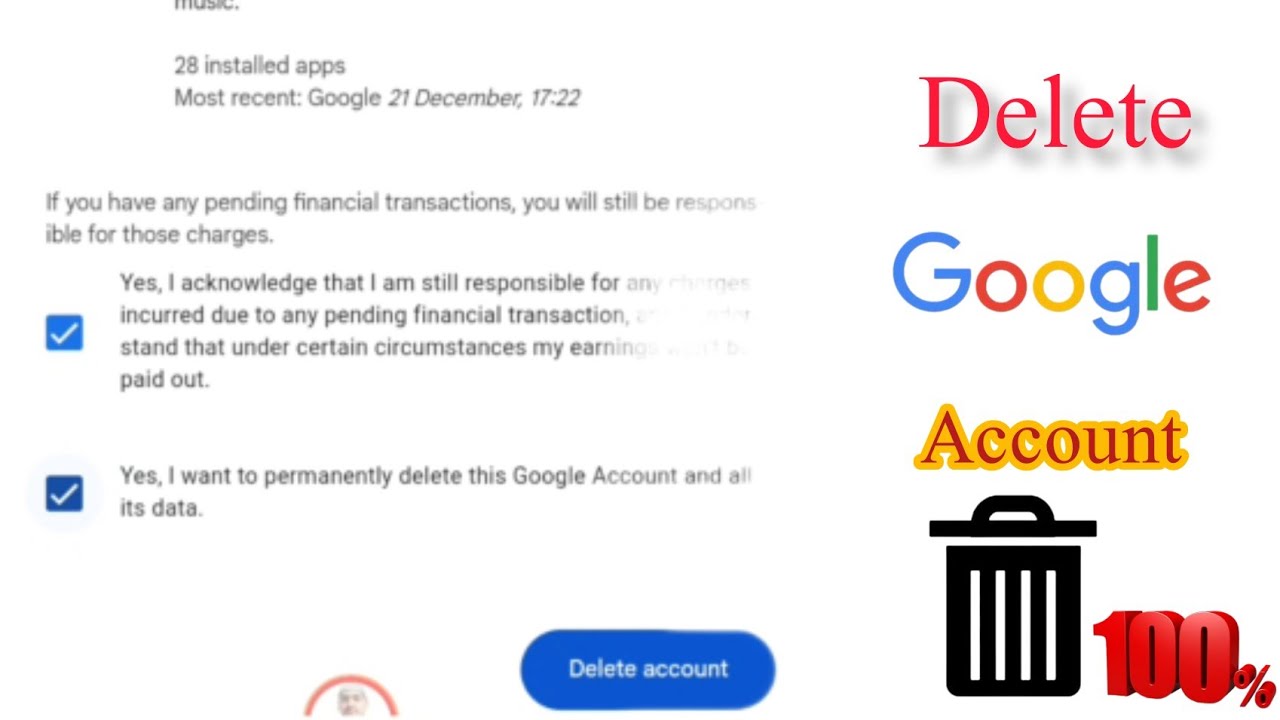 %100 How to Delete Gmail Account | Delete Google Account %100 How to Delete Gmail Account | Delete Google Account