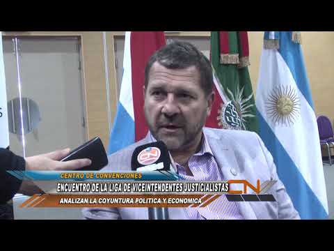 Encuentro de Liga de Viceintendentes Justicialistas en Concordia