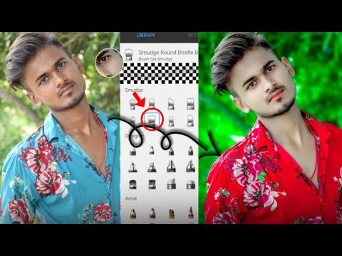 How To Change And Edit Colour Shirt By PicsArt | Lightroom | Autudesk Sketchbook