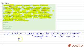 Thermoelectricity Refers To A Phenomenon That Occur At The Junctions Of Dissimilar Conductors Or...