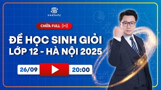 Toán 12 L Đề Học Sinh Giỏi Lớp 12 - Hn 2025 Full Câu L Thầy Nguyễn Tiến Đạt