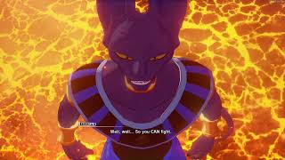 Super Saiyan God Vegeta Vs Beerus Hard Difficulty Dragon Ball Z Kakarot