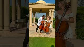 Hauser - Yalla Habibi, Play That Cello With Me 😉❤️🎻🎻 #Hausercello #Dubai #Cello