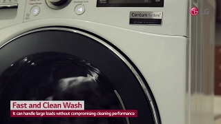 Lg Centum System Washing Machine User Scene Video Fast And Clean Wash