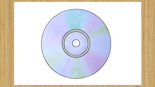 How To Draw Dvd Drive Cd Rom Drawing Computer Cd Rom Drawing Easy How To Draw Cd