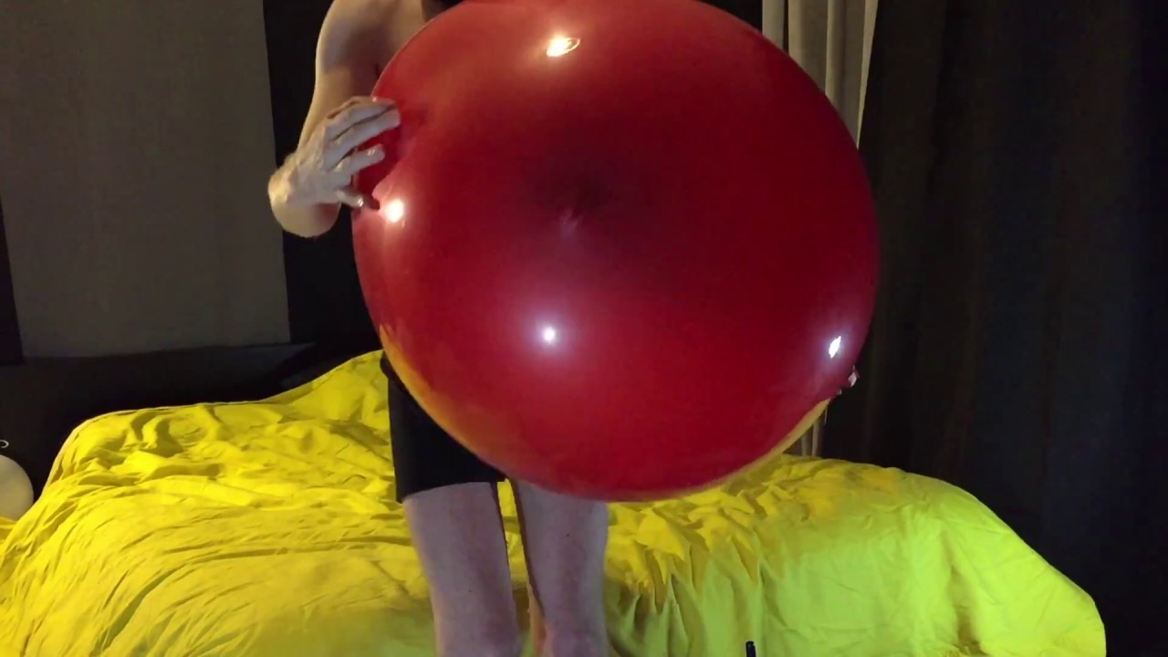 Balloon pop striptease fan image