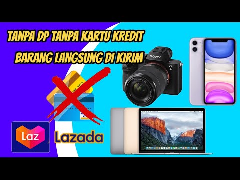Cara kredit hp atau laptop di Lazada tanpa kartu kredit dengan kredivo
