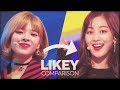 TWICE - Likey (Original vs MBC Music Festival) Comparison