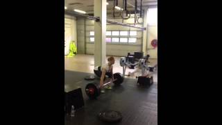 Clean & Jerk 90 x 1 rep by Annie Thorisdóttir