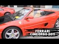 Ferrari Concorso 2011 Hundreds of ferraris Part 3 of 6 Pasadena California