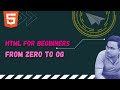 HTML Full Course for Beginners | From Zero to OG | Master HTML with Complete All-in-One Tutorial