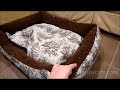 Ragdoll Cat in the AlphaPooch Cuddler Bolster Cat Bed - ねこ - ラグドール -- Floppycats