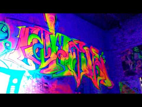 Hole in the Wall Studio Charleston, WV - Psychedelic Neon Art Gallery - The Blacklight District