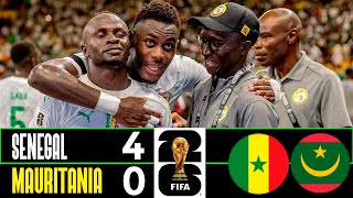 Sénégal Vs Mauritanie 4-0 Résumé Éliminatoires Coupe Du Monde Fifa Caf Match Préview
