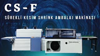 Cs-F Sürekli Kesim Shrink Ambalaj Makinası Sonsuz Kesim